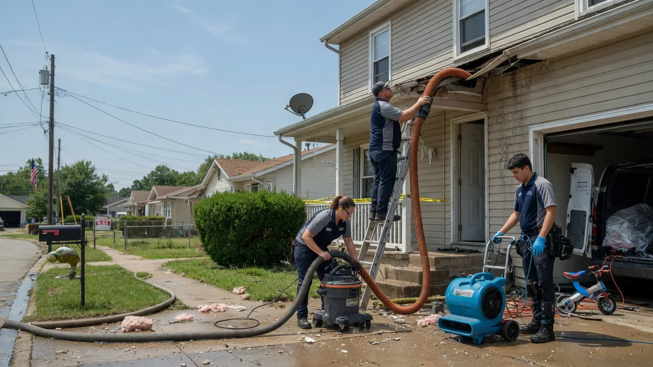 Water Damage Restoration in Hillsdale, IL near me